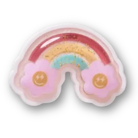 Squish Filled Daisy Rainbow Jibbitz™ Charms