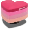 Stacked Pink Heart Jibbitz™ Charms