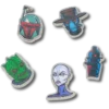 Star Wars Character 5 Pack Jibbitz™ Charms Star Wars Character 5 Pack Jibbitz™ Charms