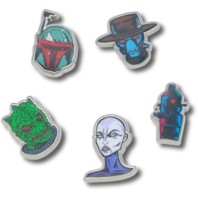 Star Wars Character 5 Pack Jibbitz™ Charms