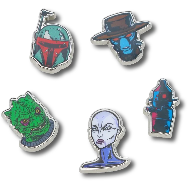 Star Wars Character 5 Pack Jibbitz™ Charms Star Wars Character 5 Pack Jibbitz™ Charms
