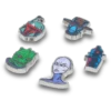 Star Wars Character 5 Pack Jibbitz™ Charms Star Wars Character 5 Pack Jibbitz™ Charms