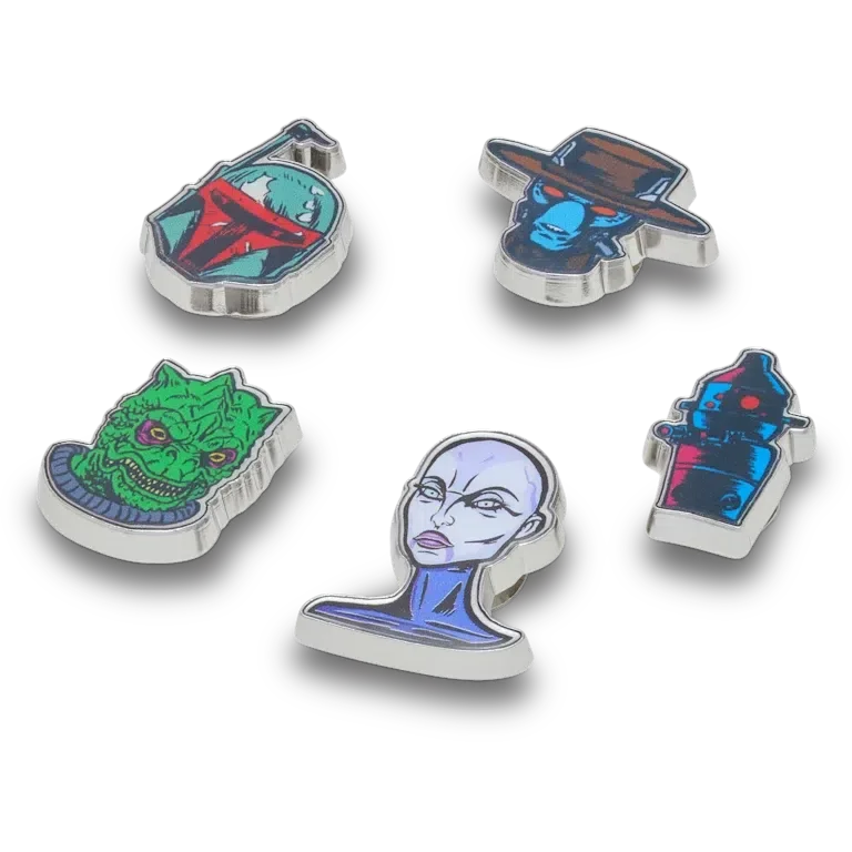 Star Wars Character 5 Pack Jibbitz™ Charms Star Wars Character 5 Pack Jibbitz™ Charms