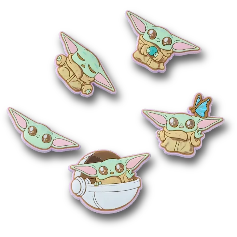Star Wars Grogu 5 Pack Jibbitz™ Charms Star Wars Grogu 5 Pack Jibbitz™ Charms