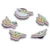 Star Wars Grogu 5 Pack Jibbitz™ Charms Star Wars Grogu 5 Pack Jibbitz™ Charms
