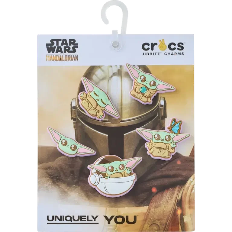 Star Wars Grogu 5 Pack Jibbitz™ Charms Star Wars Grogu 5 Pack Jibbitz™ Charms