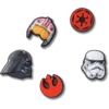 Star Wars Symbols 5 Pack Jibbitz™ Charms Star Wars Symbols 5 Pack Jibbitz™ Charms