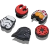 Star Wars Symbols 5 Pack Jibbitz™ Charms Star Wars Symbols 5 Pack Jibbitz™ Charms