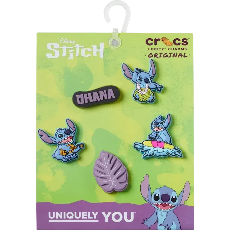 Stitch Tropical 5 Pack Jibbitz™ Charms Stitch Tropical 5 Pack Jibbitz™ Charms