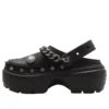 Stomp Embellished Clog “Black”