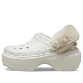 Stomp Lined Clogs “White”