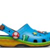 Super Mario x Classic Clog Kids ‘Blue’ Super Mario x Classic Clog Kids ‘Blue’