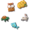 Super Pets 5 Pack Jibbitz™ Charms