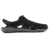 Swiftwater Wave Sandal Flats “Black Grey”