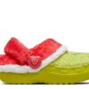 The Grinch x Classic Lined Clog Toddler ‘Stealing Christmas’