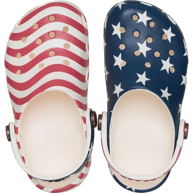 Toddler Classic American Flag Clog Toddler Classic American Flag Clog