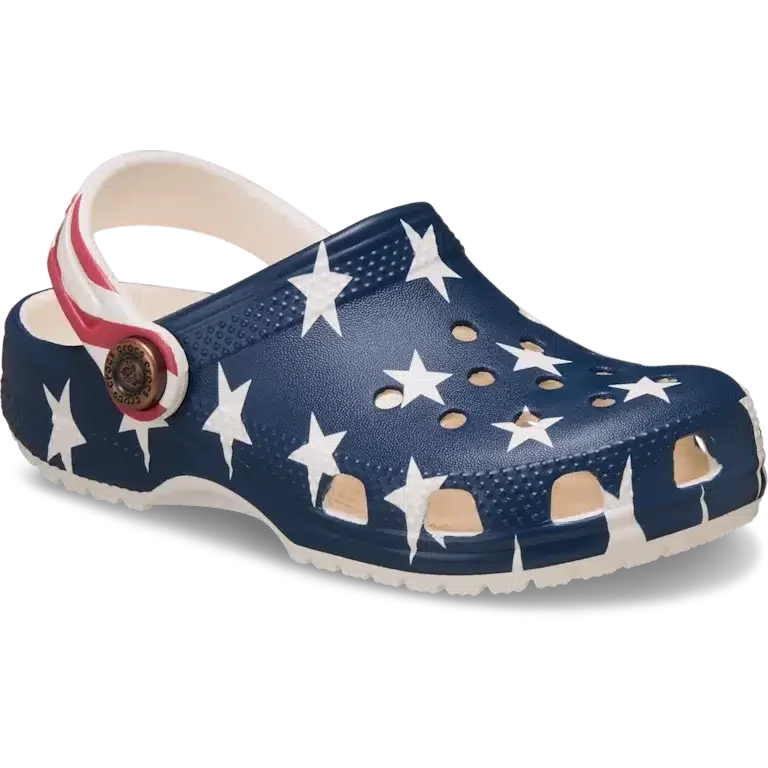 Toddler Classic American Flag Clog Toddler Classic American Flag Clog