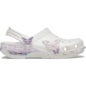 Toddler Classic Butterfly Sparkle Shaker Clog