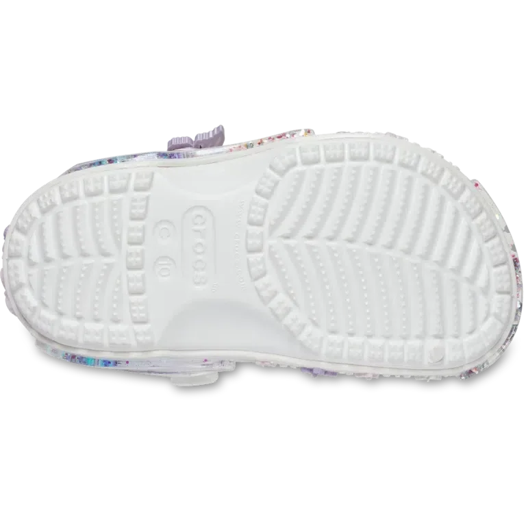 Toddler Classic Butterfly Sparkle Shaker Clog Toddler Classic Butterfly Sparkle Shaker Clog