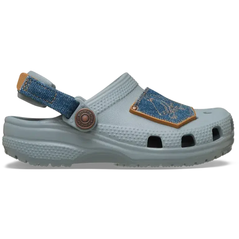 Toddler Classic Denim Adjustable Backstrap Clog Toddler Classic Denim Adjustable Backstrap Clog