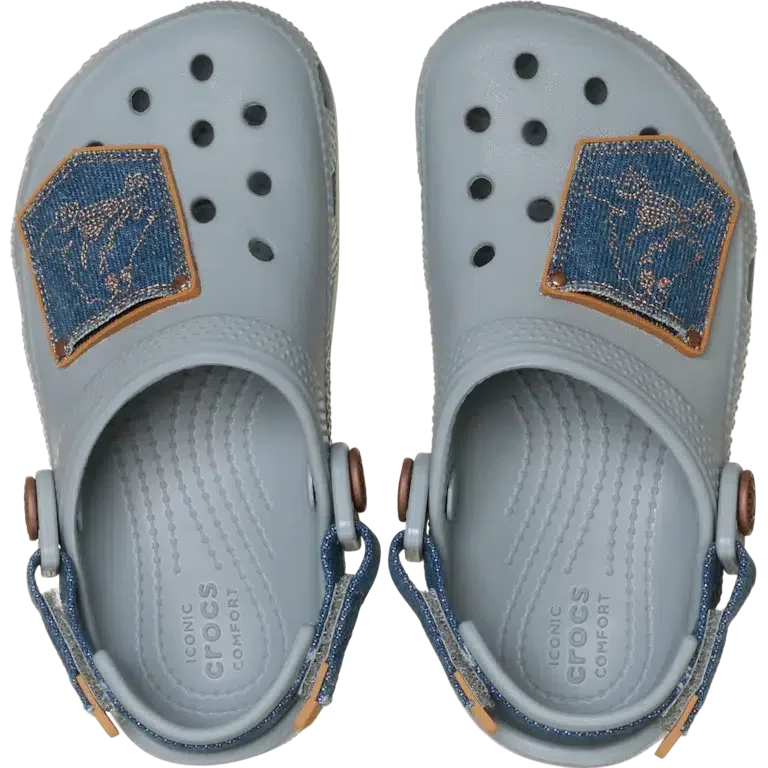 Toddler Classic Denim Adjustable Backstrap Clog Toddler Classic Denim Adjustable Backstrap Clog
