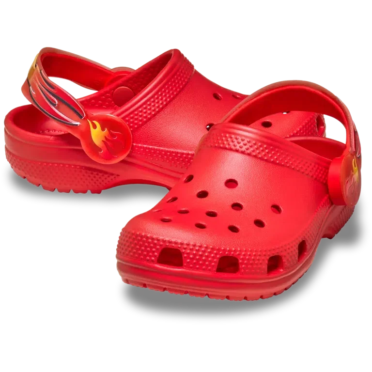 Toddler Classic Flame Lights Backstrap Clog Toddler Classic Flame Lights Backstrap Clog