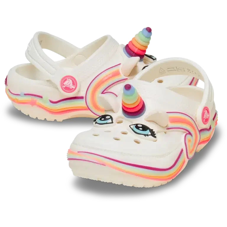 Toddler Classic Iam Unicorn Lights Clog Toddler Classic Iam Unicorn Lights Clog