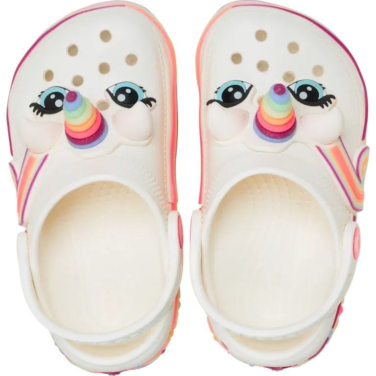 Toddler Classic Iam Unicorn Lights Clog Toddler Classic Iam Unicorn Lights Clog