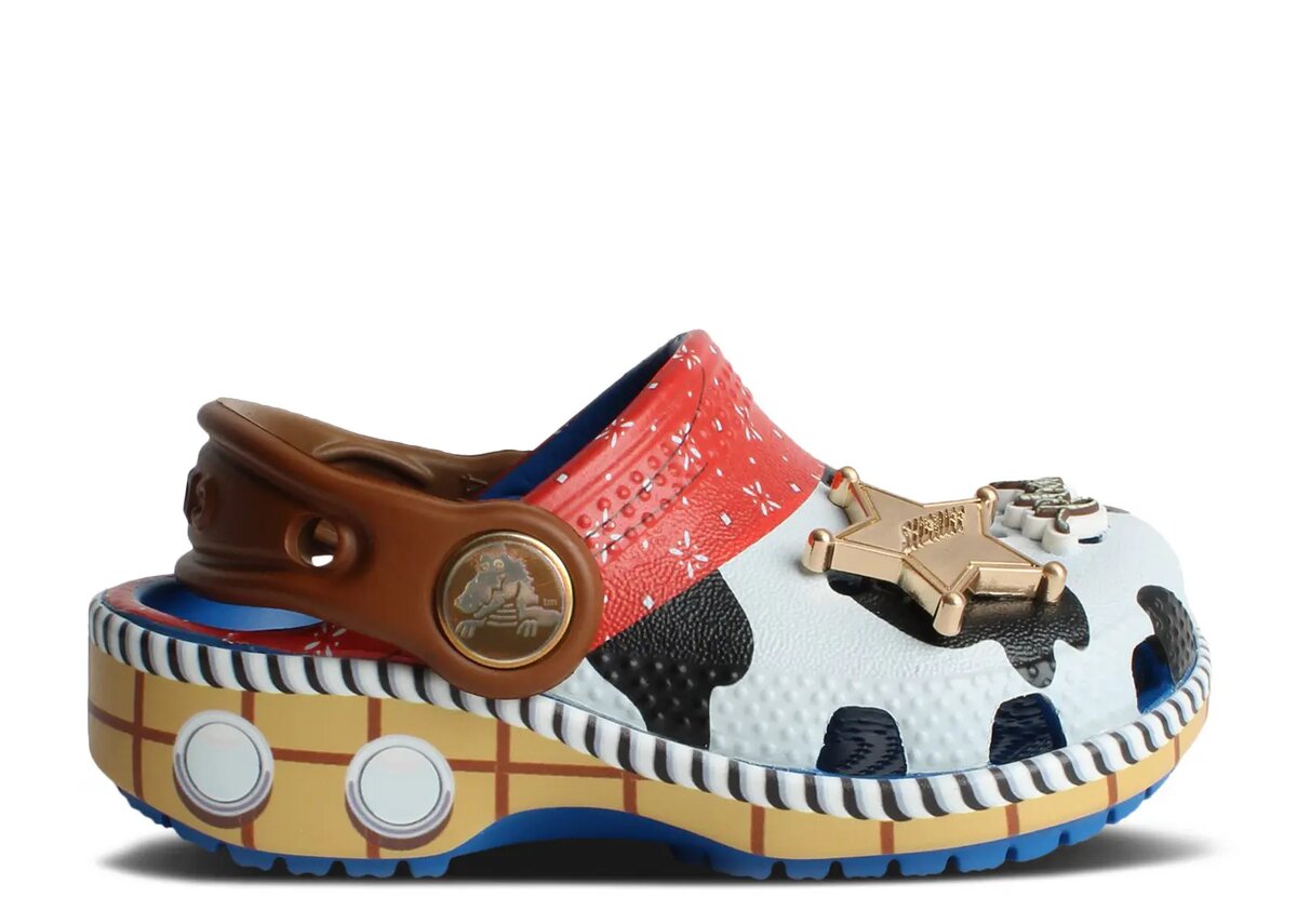 Toy Story x Classic Clog Toddler ‘Woody’ Toy Story x Classic Clog Toddler ‘Woody’