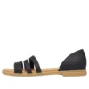 Tulum Flat Sandals “Black”