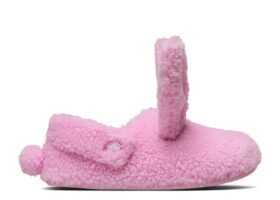 Wmns Classic Cozzzy Bunny Slipper ‘Pink Tweed’